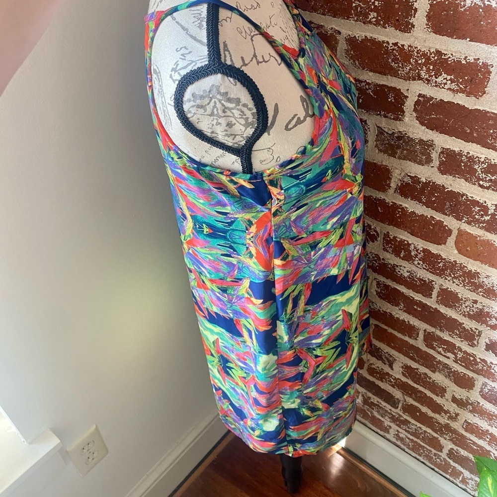 Cotton On Navy Floral Summer Dress - Picture 3 of 7